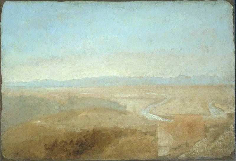 Kukka- ja maalauskylä Campagnan reunalla - J. M. W. Turner