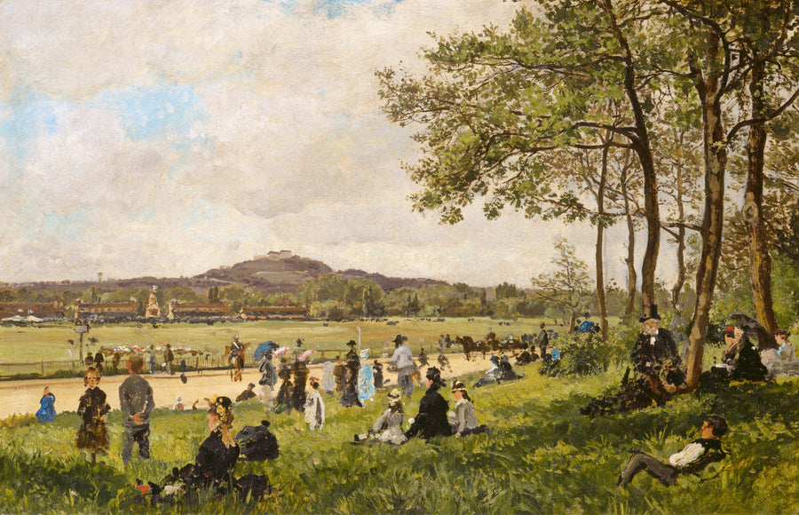 Hippodrome de Longchamps - French 19th Century