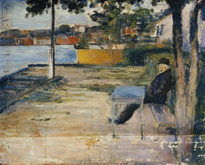 Hisøya lähellä Arendalia - Edvard Munch