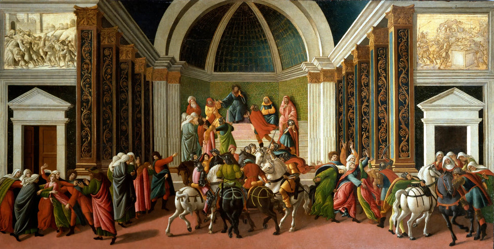 Histoire de Virginie Romana - Sandro Botticelli - Alpha Reproduction