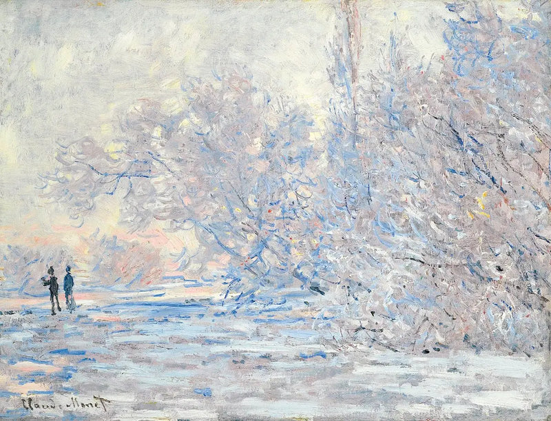 Talvi Givernyssä - Claude Monet