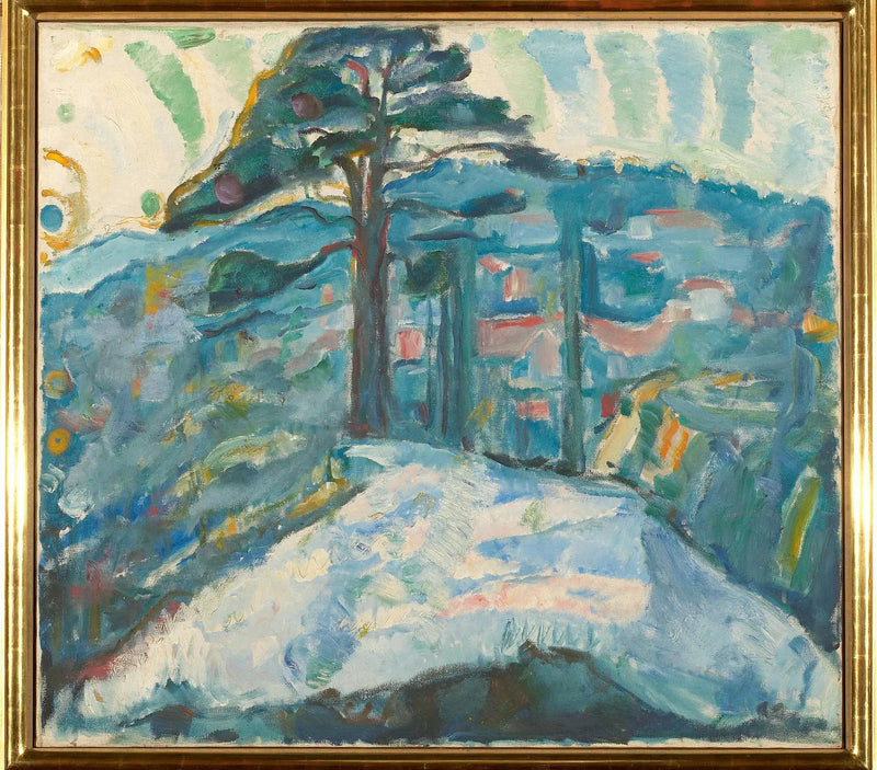 Talvi Kragerøssa - Edvard Munch