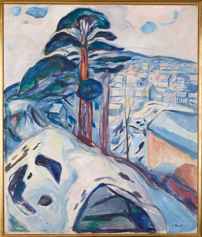Talvi Kragerøssa - Edvard Munch