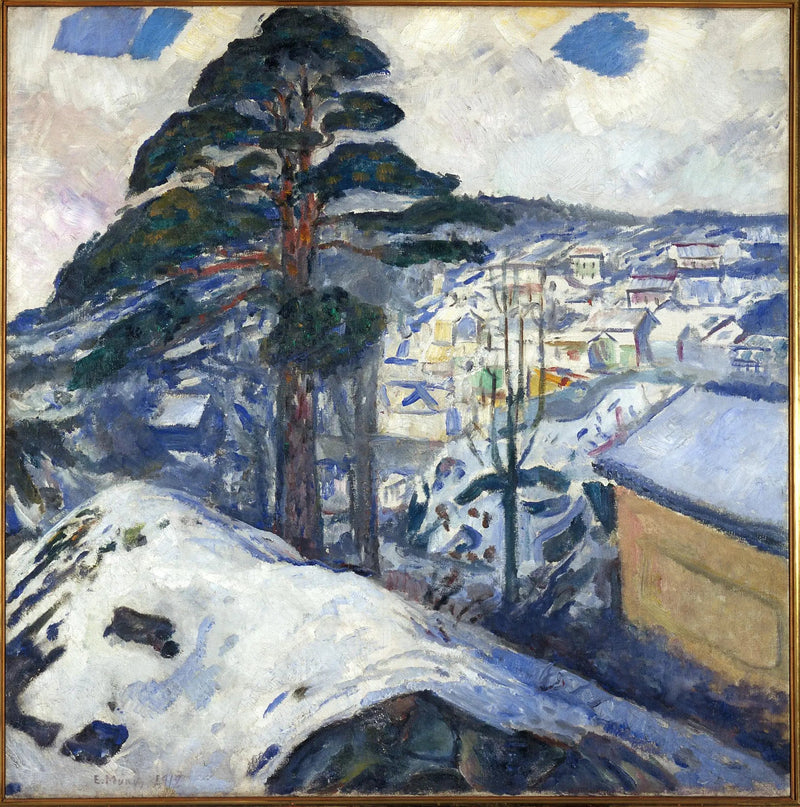 Talvi Kragerøssa - Edvard Munch