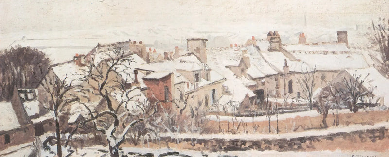 Talvi - Camille Pissarro