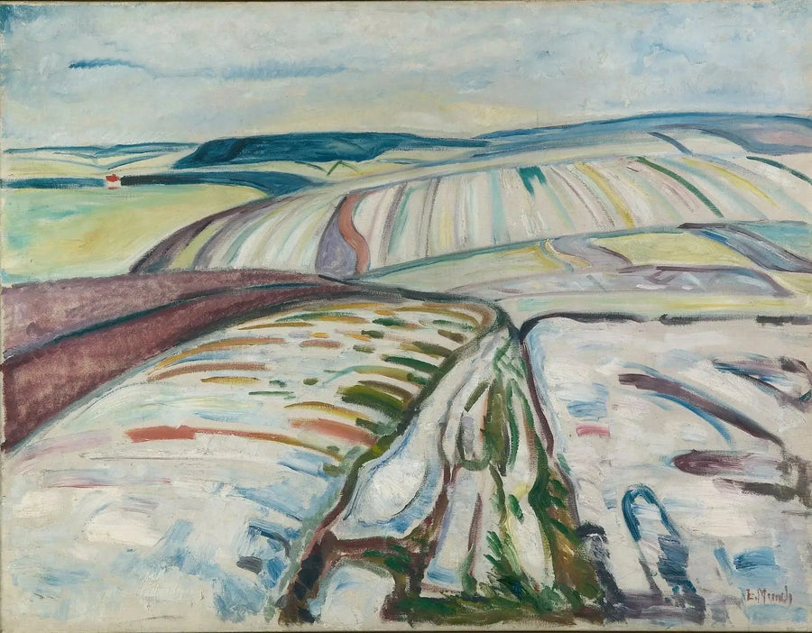 Talvi. Elgersburg - Edvard Munch