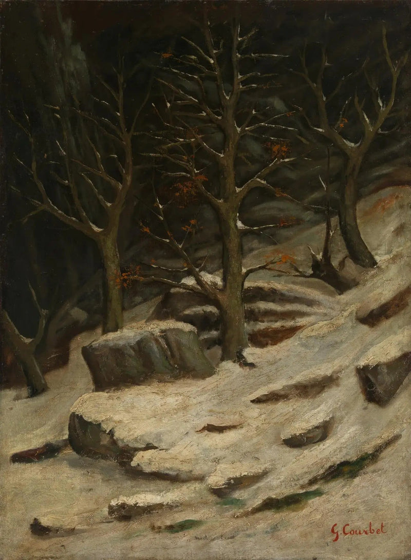 Talvi - Gustave Courbet