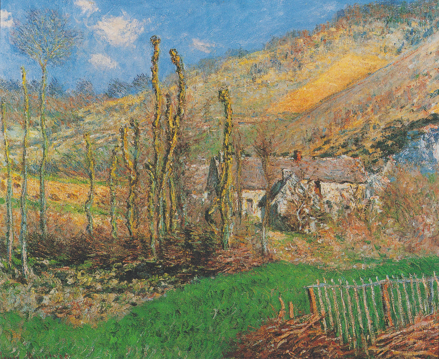Talvimaisema Val de Falaisessa W975 - Claude Monet