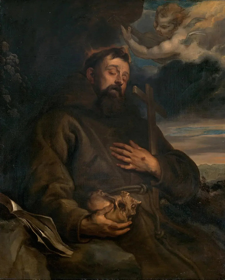 Antoine van Dyck - Öljymaalaus uudelleen tuotanto