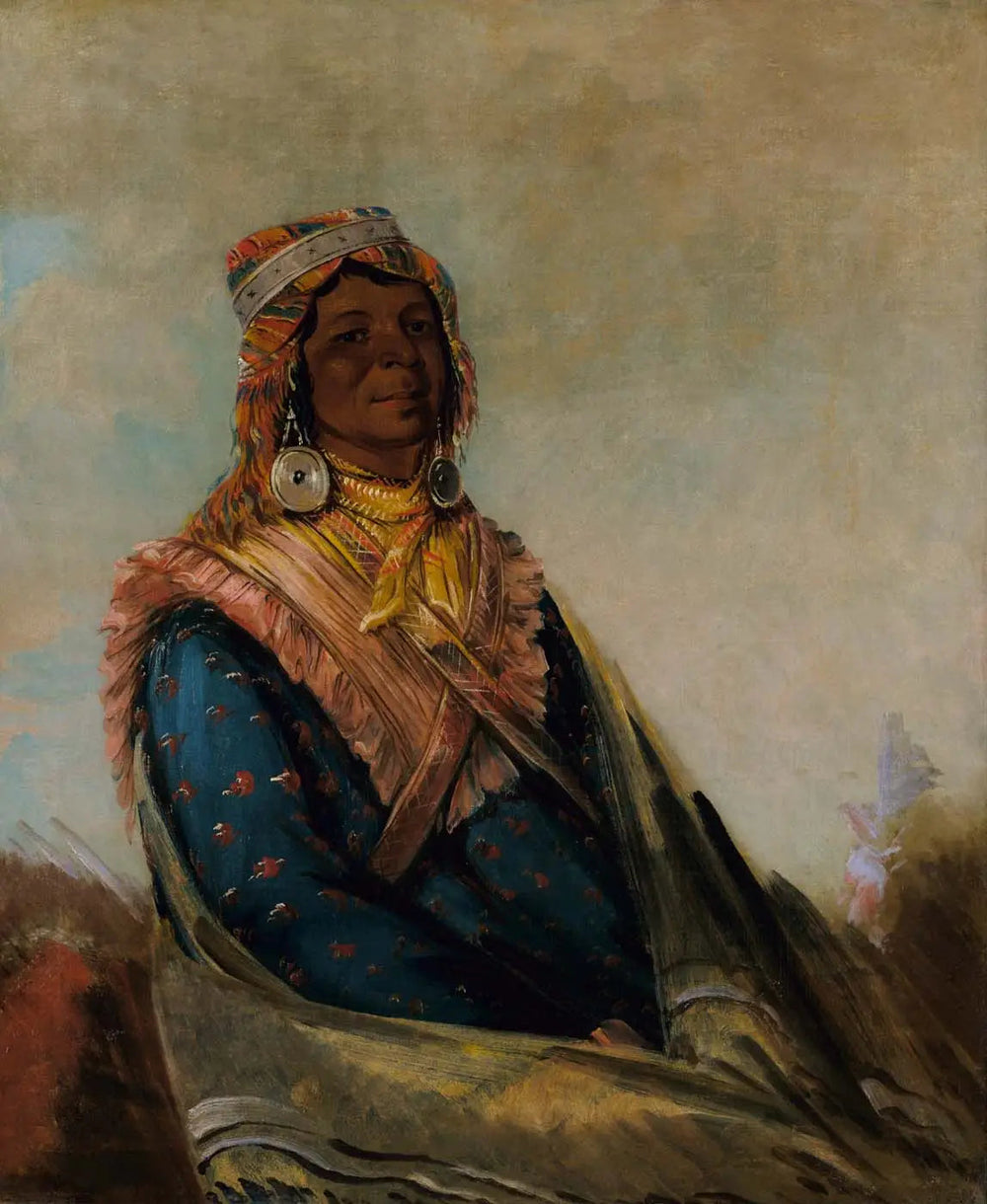 Hól-te-mál-te-téz-te-néek-ee Sam Perryman - George Catlin - Alpha Reproduction