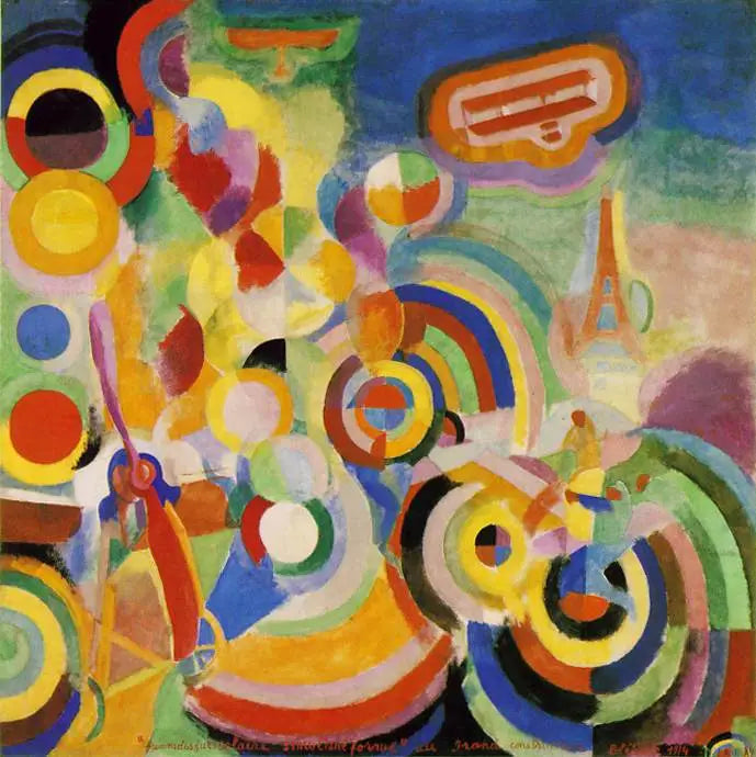 Hommage à Blériot - Robert Delaunay