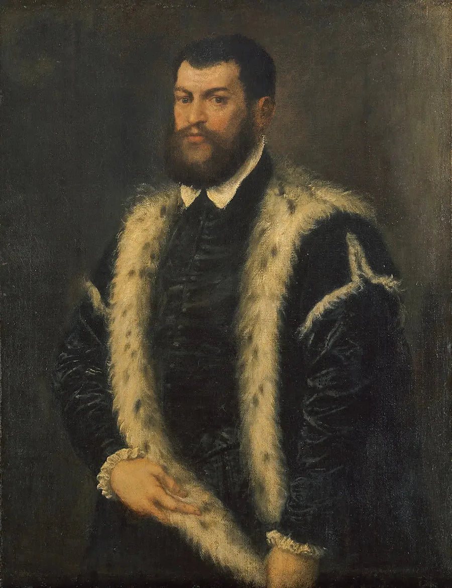 Mies hermiiniliivissä - Titian