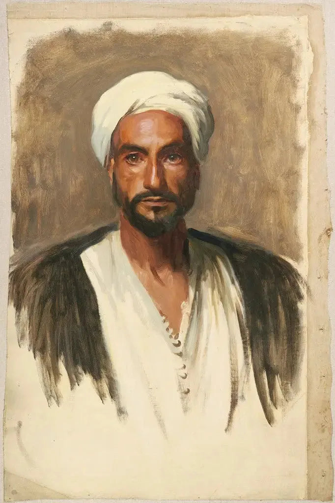 Mies valkoisessa turbaanissa - John Singer Sargent