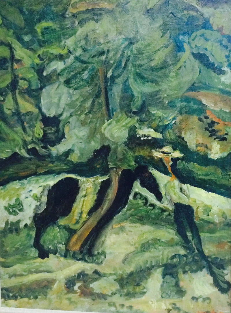 Mies hevosen kanssa - Chaim Soutine