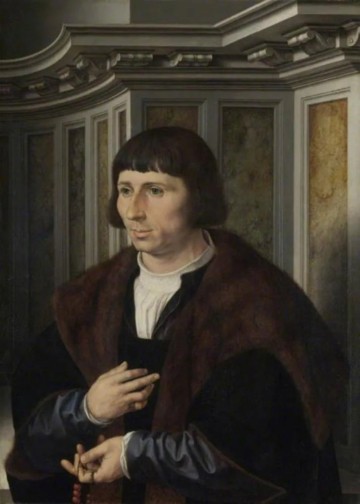 Mies rukousnauhalla - Jan Gossaert