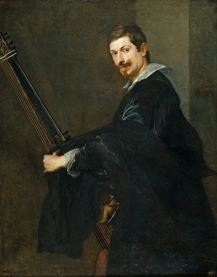 Mies harpun kanssa - Antoine van Dyck