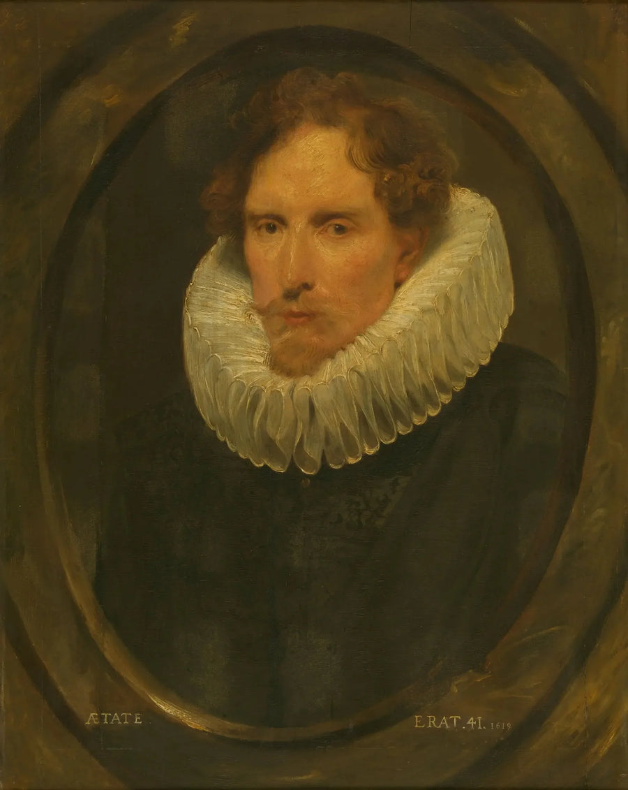 Mies ovaalikehyksessä - Antoine van Dyck