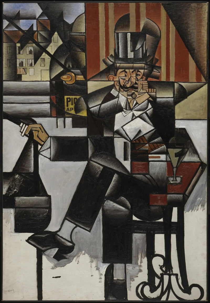 Mies kahvilassa - Juan Gris