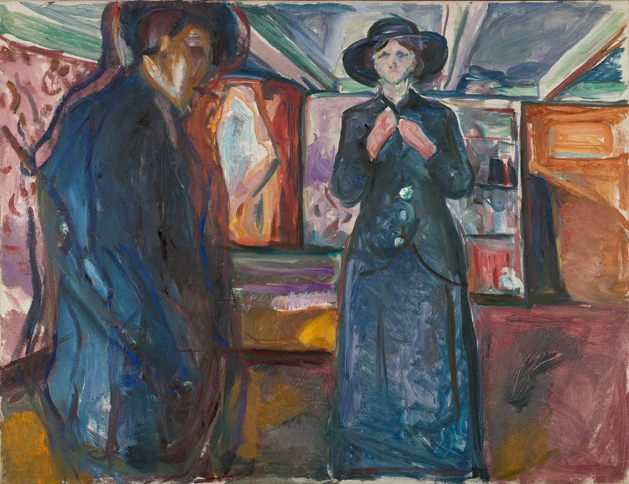 Mies ja Nainen - Edvard Munch