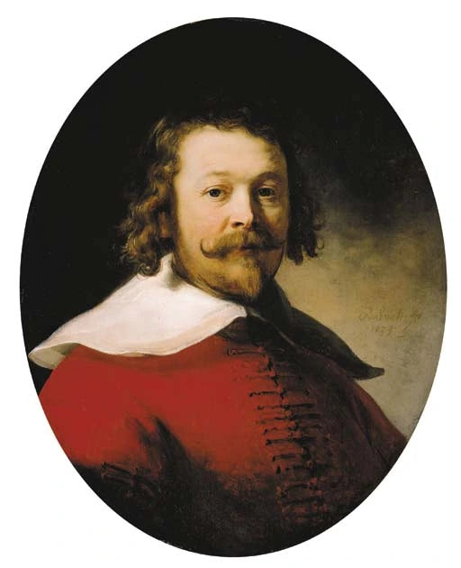 Punapukuisen miehen muotokuva - Rembrandt
