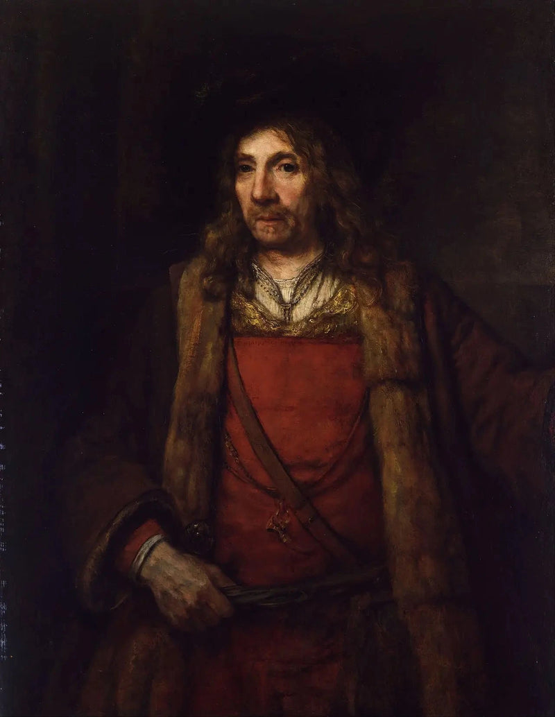 Mies turkistakissa - Rembrandt