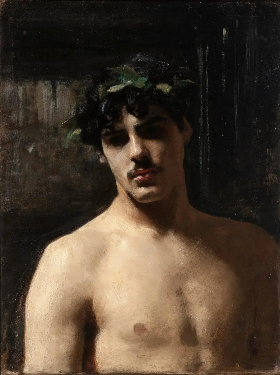 Laurikruunuinen mies - John Singer Sargent