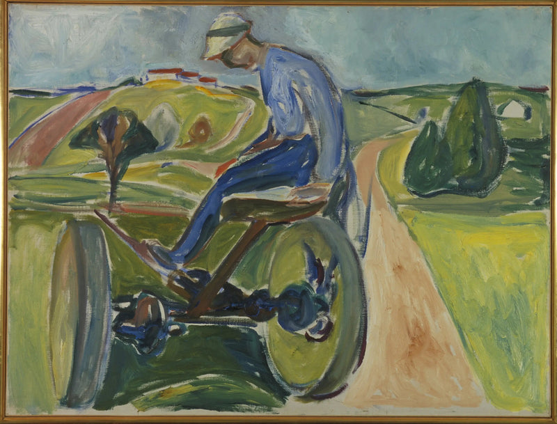 Mies puimurissa - Edvard Munch