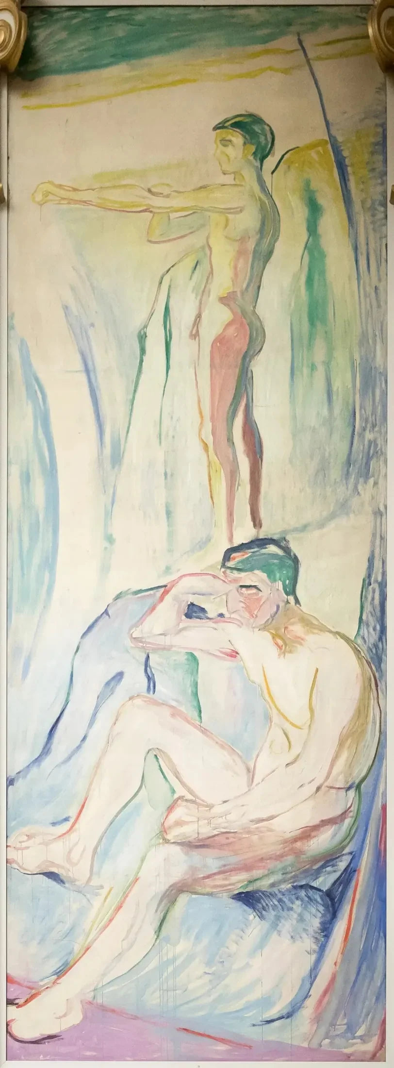 Aurinkoon kääntyneet miehet - Edvard Munch