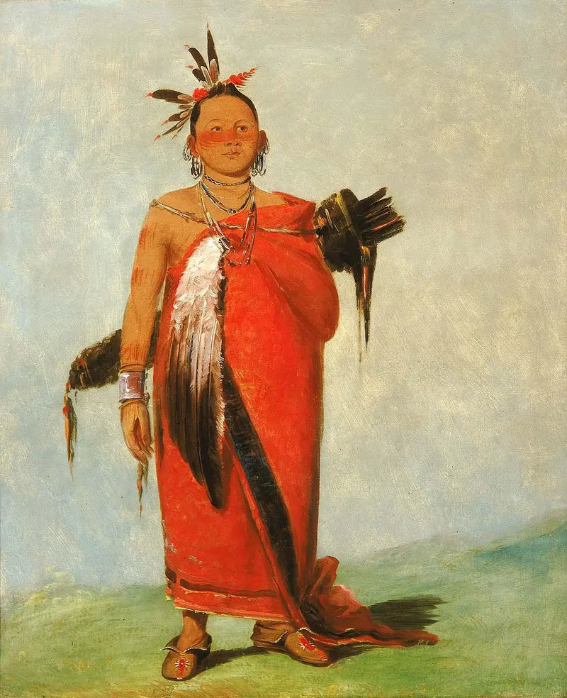 Hongs-káy-dee, Suuri Kokk, Tupakansisarten - George Catlin