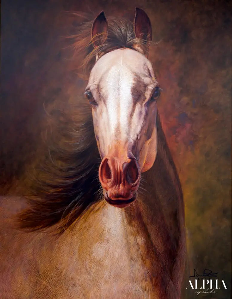 Horse – Somchai | 100 x 130 cm Reproductions de tableaux à la peinture à l’huile