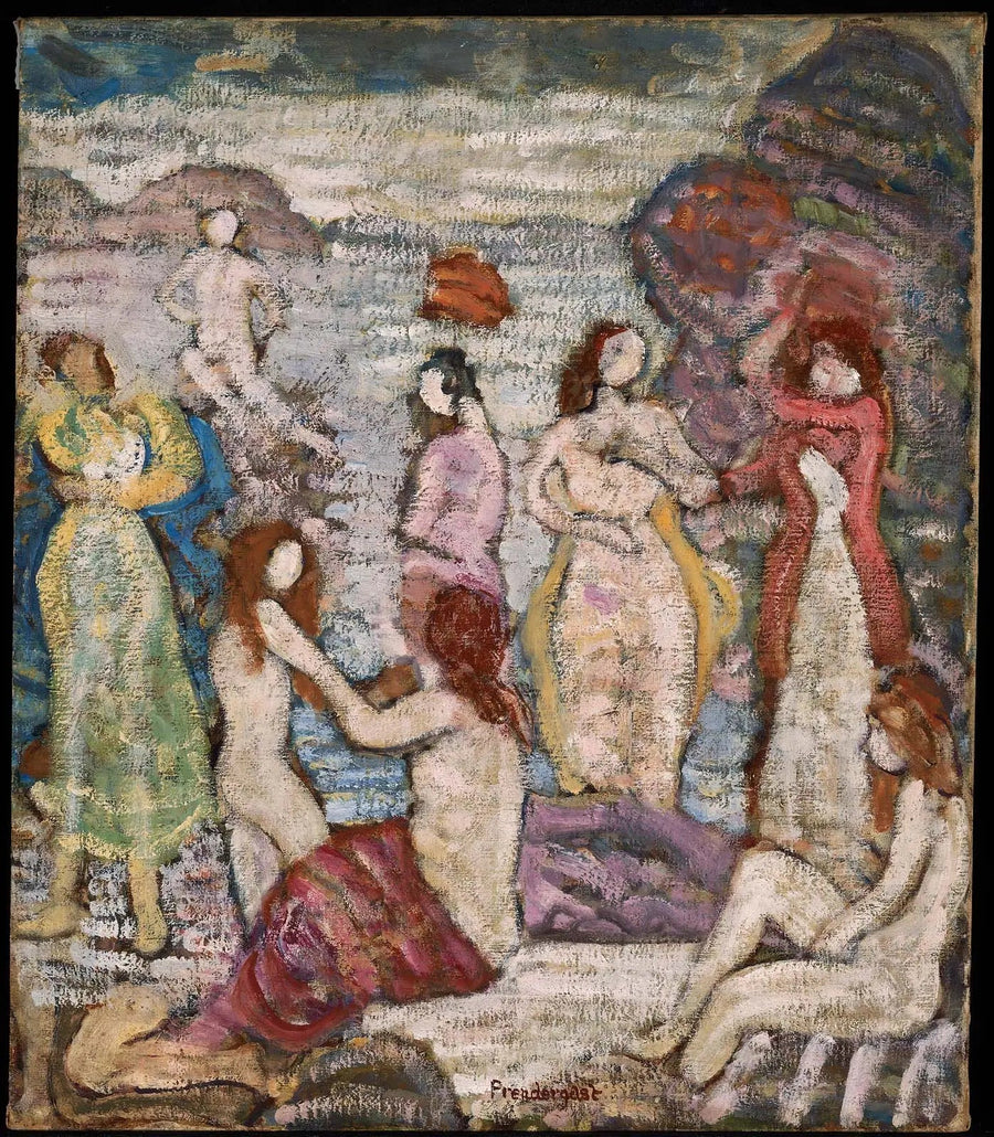Kahdeksan uimaria - Maurice Prendergast