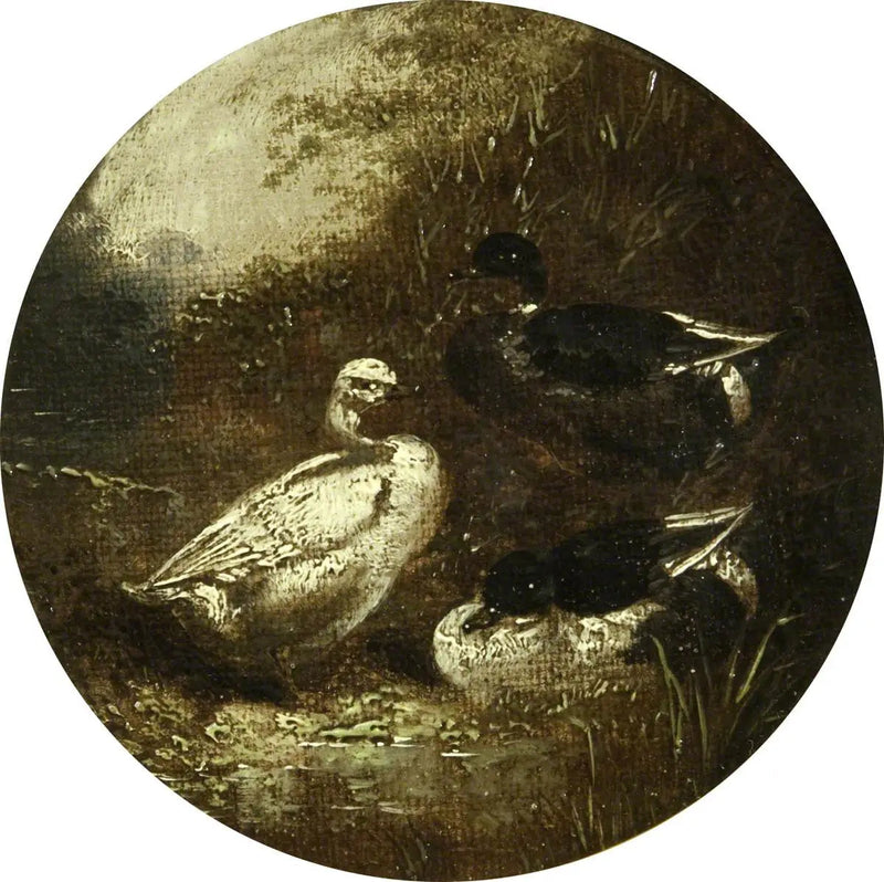 Kahdeksan pyöreää maatilannäytelmää: Ankat - John Frederick Herring, Sr.