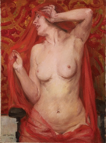 Punainen tunnelma - Lovis Corinth
