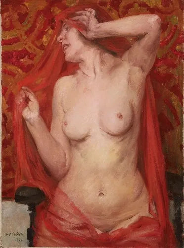 Punainen tunnelma - Lovis Corinth