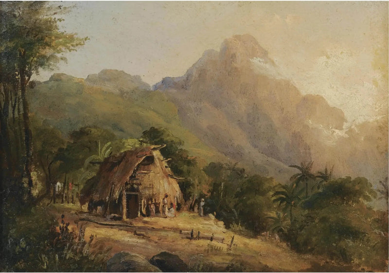 Mökki vuoristomaisemassa, Galipan - Camille Pissarro