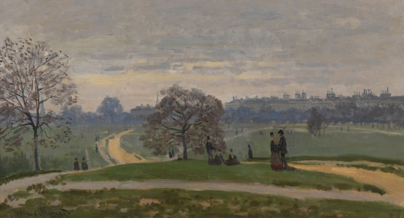 Hyde Park, Lontoo - Claude Monet