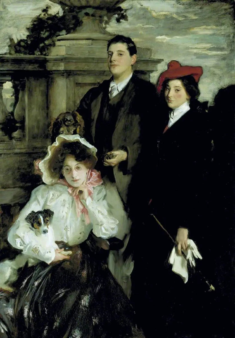 Hylda, Almina ja Conway, Asher Wertheimerin lapset - John Singer Sargent