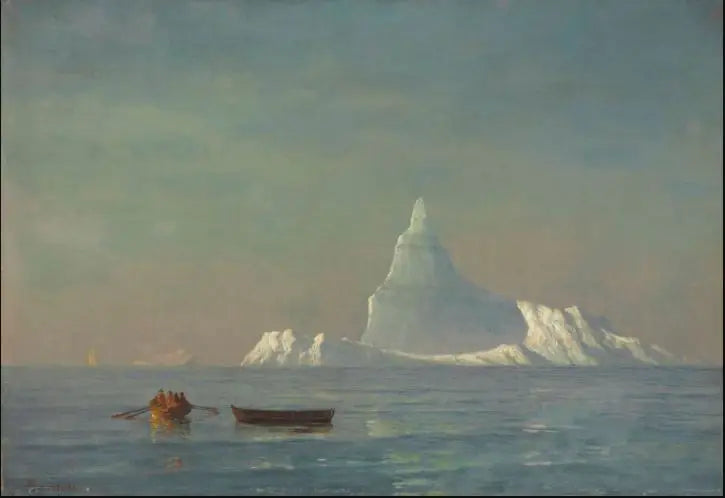 Jäävuoret - Albert Bierstadt