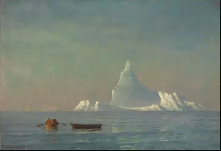 Jäävuoret - Albert Bierstadt