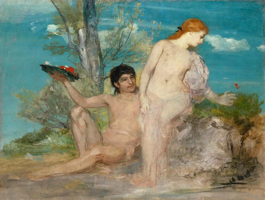 Idylli - Arnold Böcklin