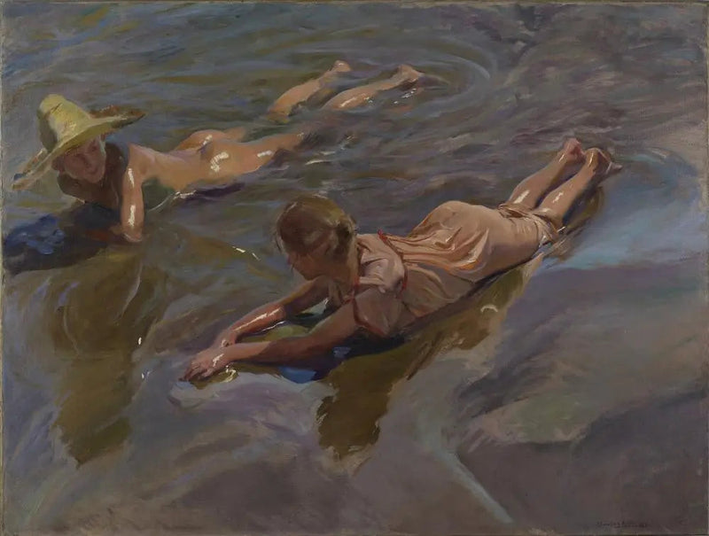 Meri-idylli - Joaquín Sorolla
