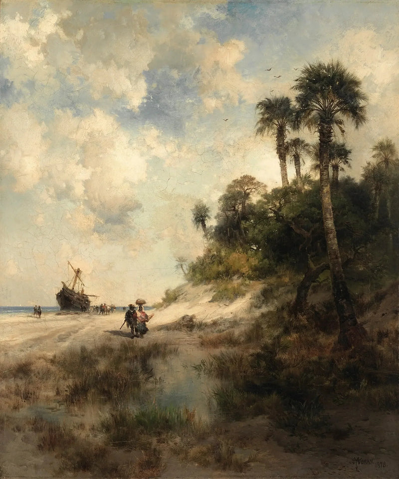 Fort Georgén saari, Florida - Thomas Moran