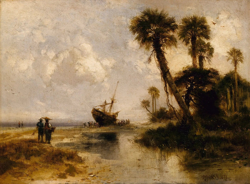 Fort Georgin saari, Florida - Thomas Moran