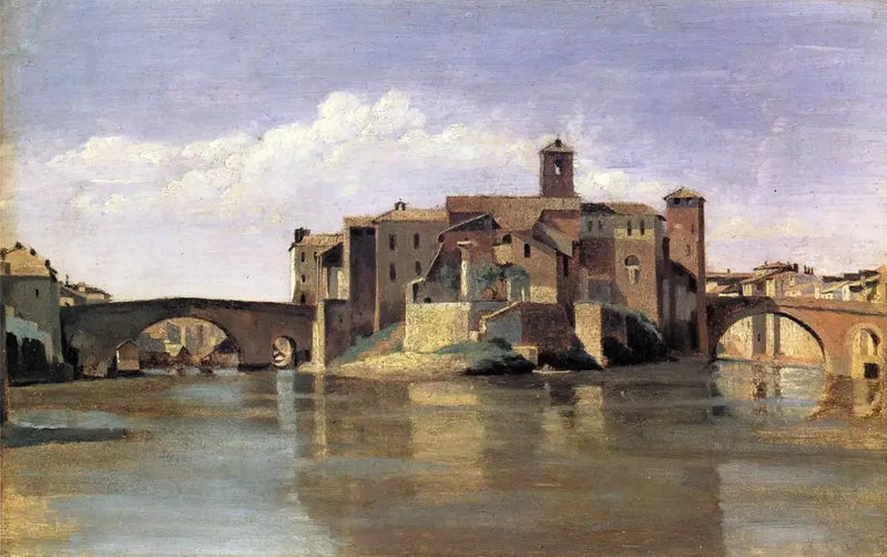 San Bartolomeon saari - Jean-Baptiste Camille Corot