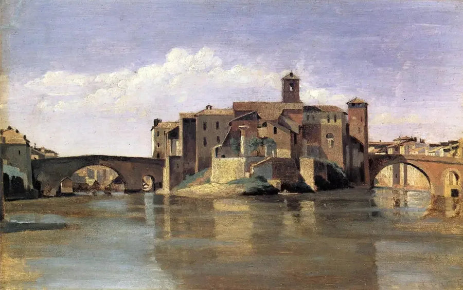 San Bartolomeon saari - Jean-Baptiste Camille Corot