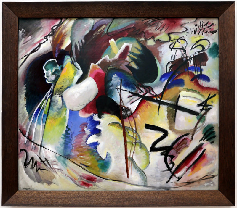 Valkoinen muoto - Vassily Kandinsky
