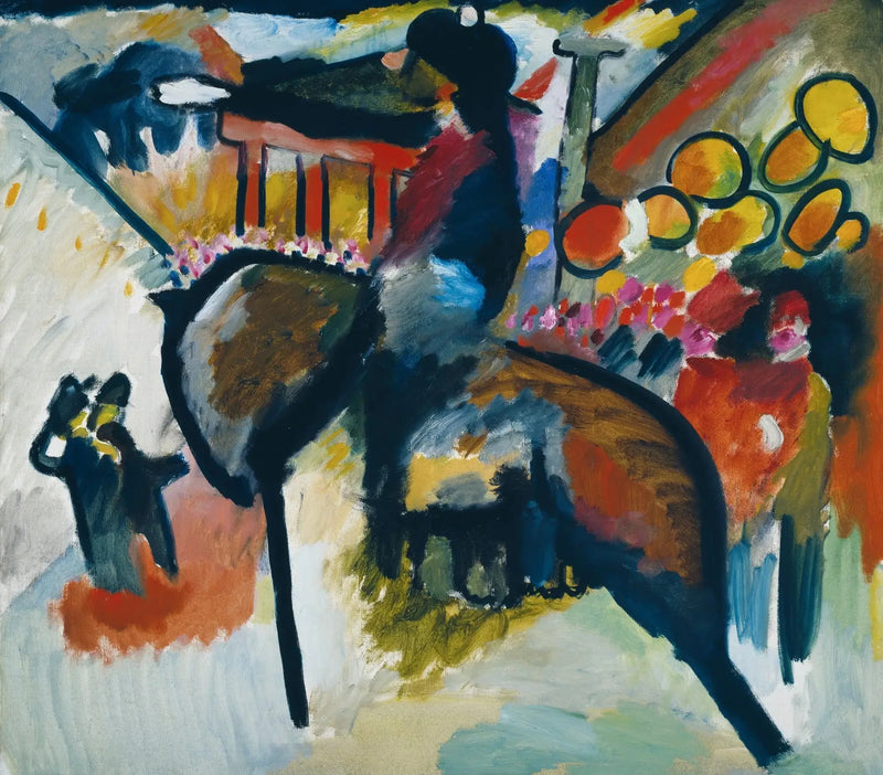 Painatus IV (Gendarme) - Vassily Kandinsky
