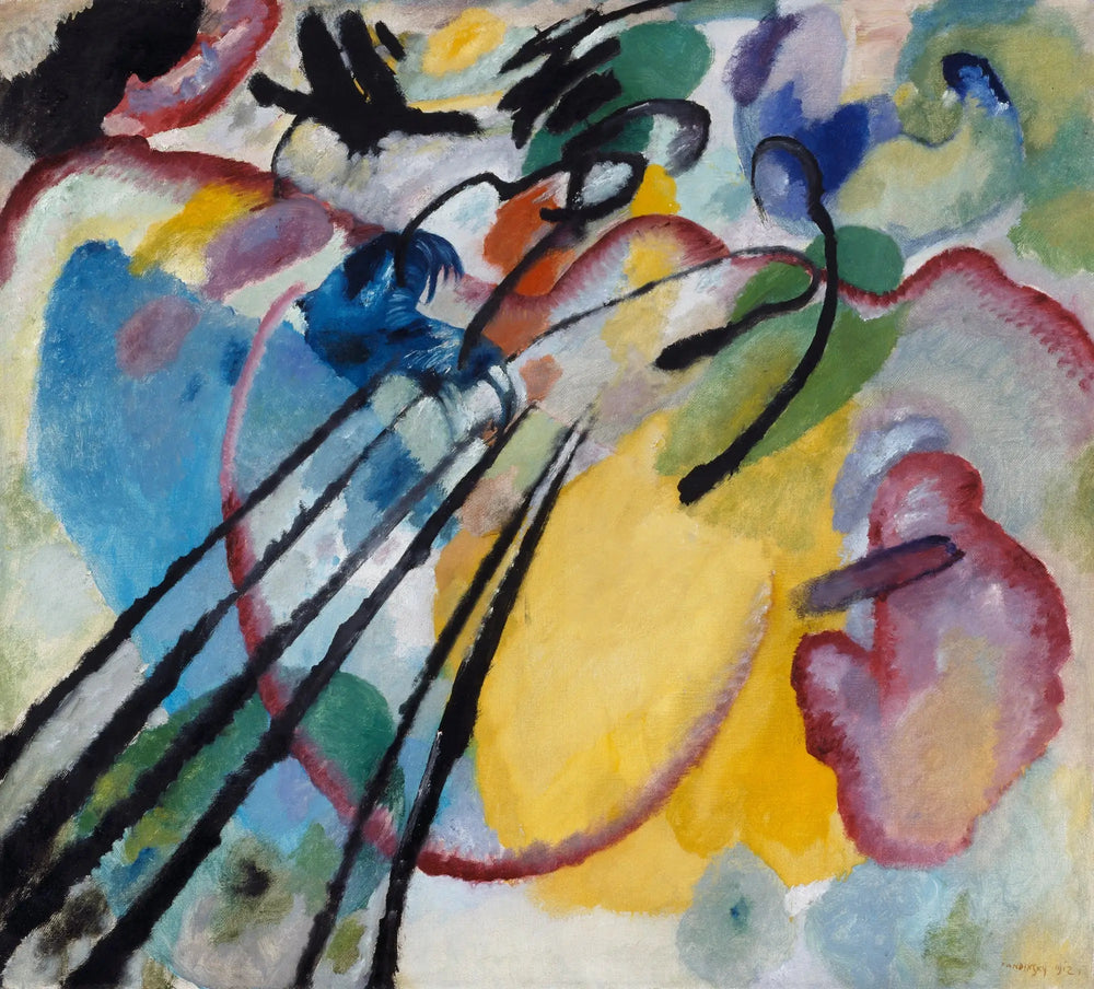Improvisation 26 - Vassily Kandinsky image 1 tableau peint à l’huile sur toile