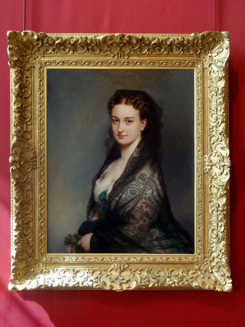 Tuntematon manttelissa - Franz Xaver Winterhalter
