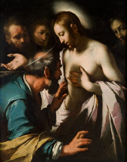 Incrédulo Tomás - Bernardo Strozzi